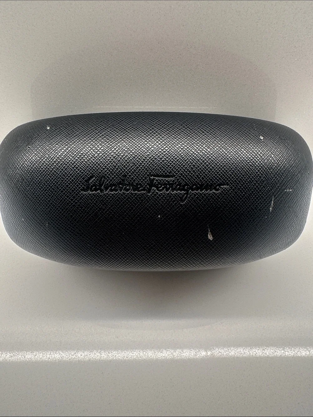Salvatore Ferragamo Gradient Grey Geometric Sunglasses